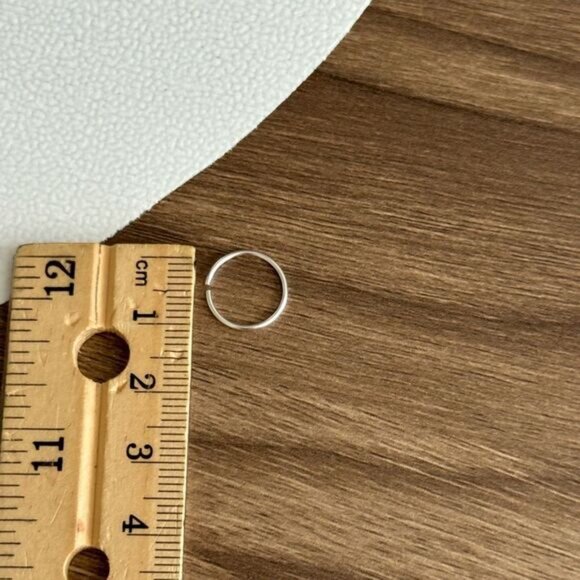 Silver Nose Ring Q61 - Picture 5 of 6